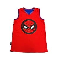 Marvel Mens 90's Spider-Man Reversible Basketball Jersey