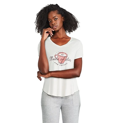 George Women's V-Neckline Pajama Tee