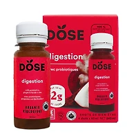 DOSE Digestion ginger & probiotics shot