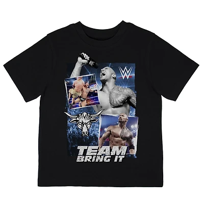WWE Boy's Short Sleeve crew neck T-Shirt
