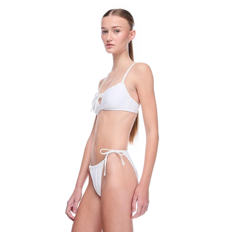 Haut de bikini noué à l'avant No Boundaries pour femmes