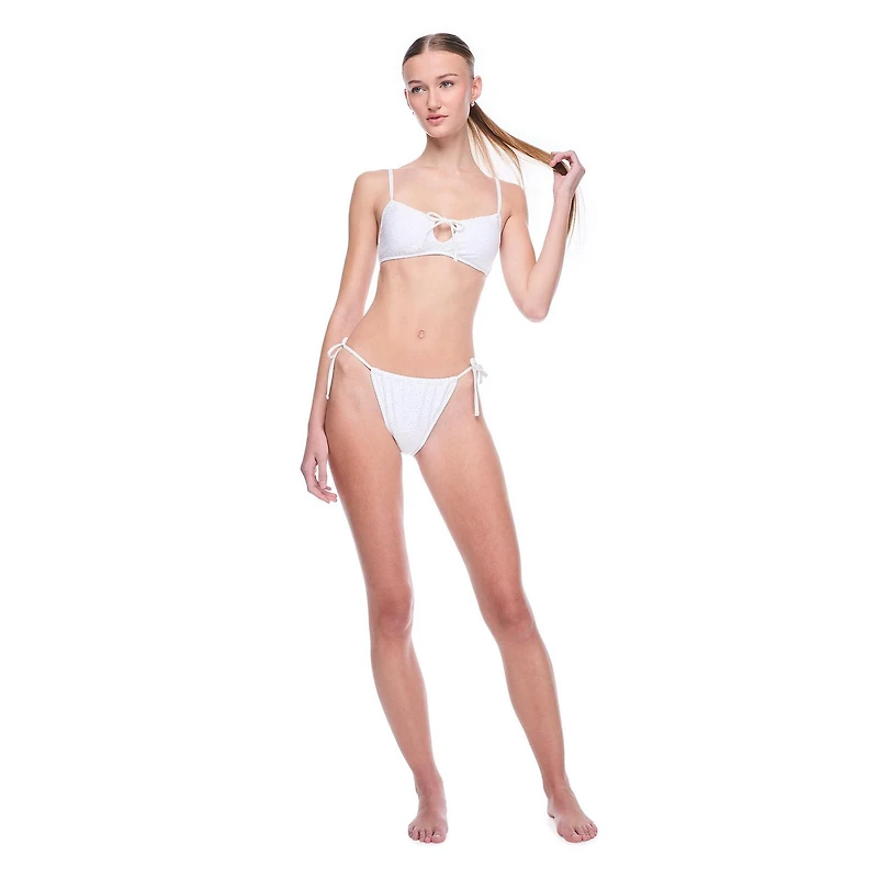 Haut de bikini noué à l'avant No Boundaries pour femmes