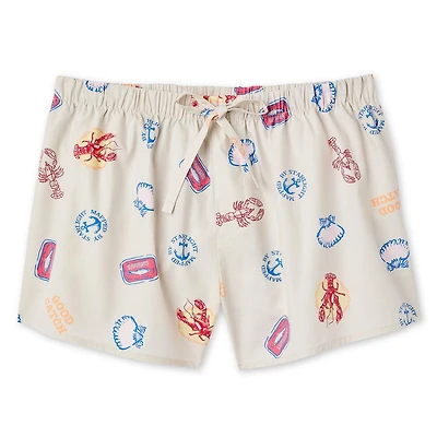 No Boundaries Women's Poplin Short