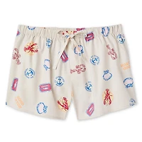 No Boundaries Women's Poplin Short