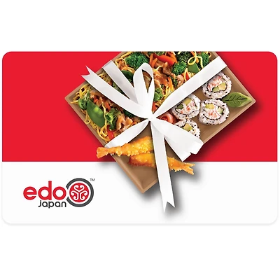 Edo Japan $25 eCarte-Cadeau (Livraison par e-mail)