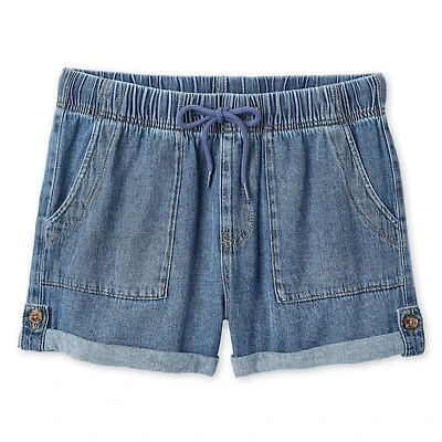 Short en twill à revers George pour femmes