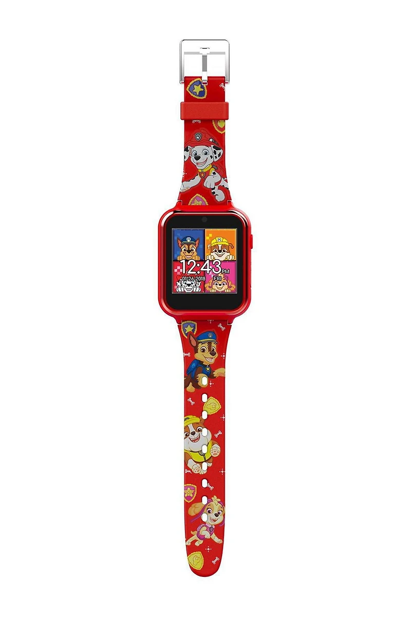 Paw Patrol Montre interactive à écran tactile avec caméra