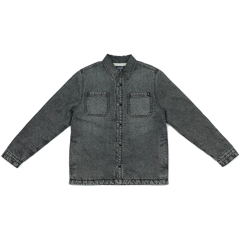 VESTE-CHEMISE EN DENIM DOUBLÉE DE SHERPA IJEANS POUR HOMMES