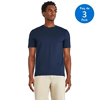 George Men's Basic Short Sleeve Tee 3-Pack, Sizes S-2XL