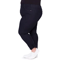 WeInfluence Women's Plus Size Slim Leg Jeans