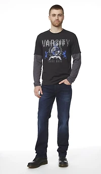 IJEANS MENS LONG SLEEVE GRAPHIC FOOLER