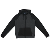IJEANS MENS CONTRAST FULL ZIP FLEECE
