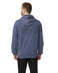 IJEANS MENS ACID WASH PULL OVER