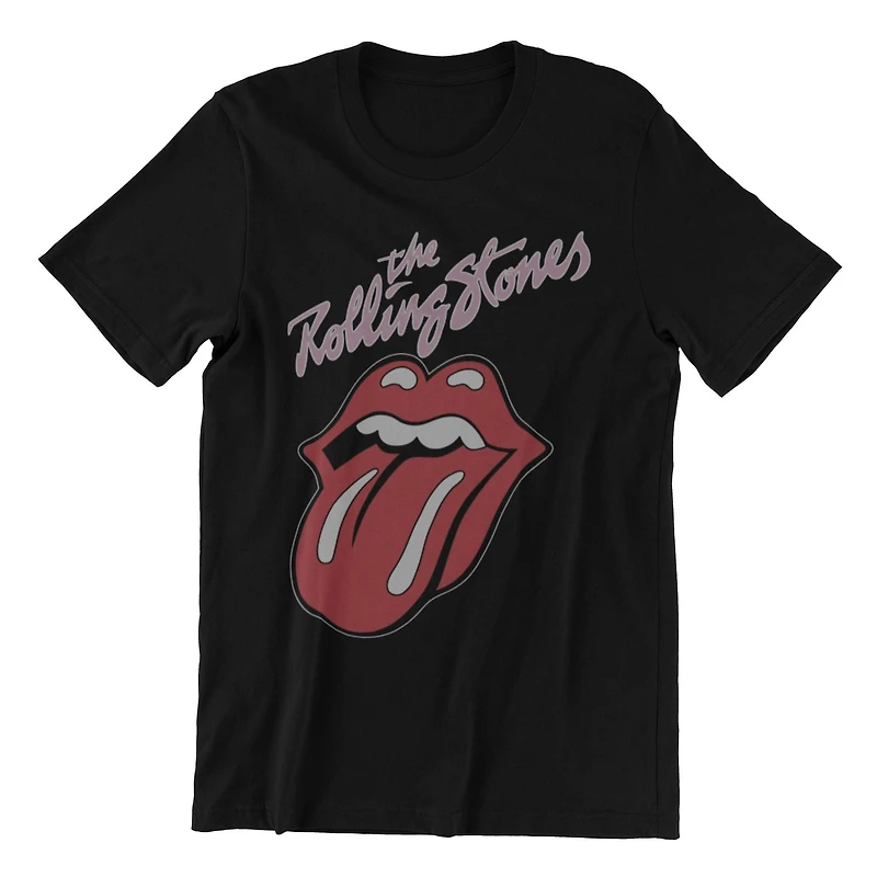 Rolling Stones T-Shirt col rond à manche courte pour femmes