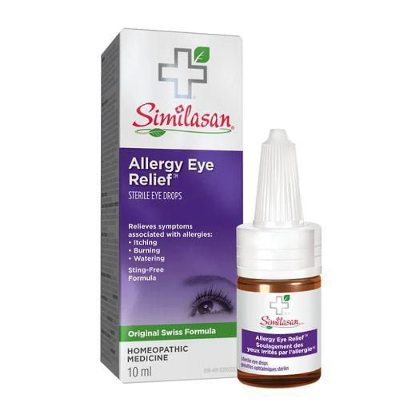 Similasan Soulagement des Yeux Irrités par l'Allergie Médicament Homéopathique 10 ml 10ml gouttes