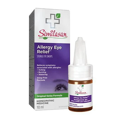 Similasan Soulagement des Yeux Irrités par l'Allergie Médicament Homéopathique 10 ml 10ml gouttes