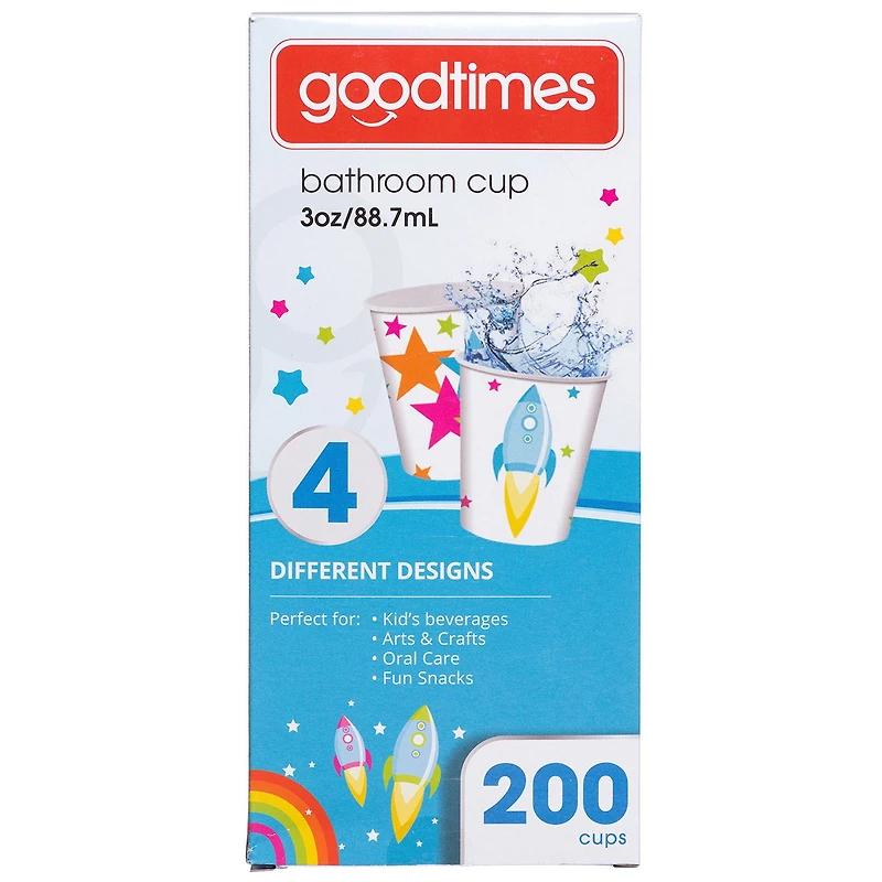 Goodtimes™ Kids’ Designs Bathroom Paper Cups