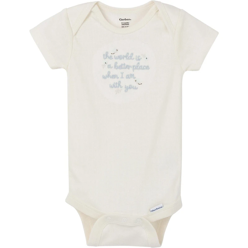 Gerber Childrenswear - Onesie + Shirt Pant Set, 3 Piece Set