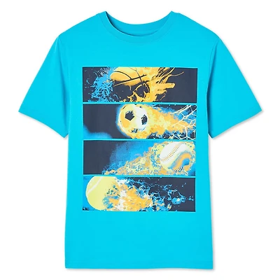 George Boys' Graphic Active Tee, Sizes XS-XL