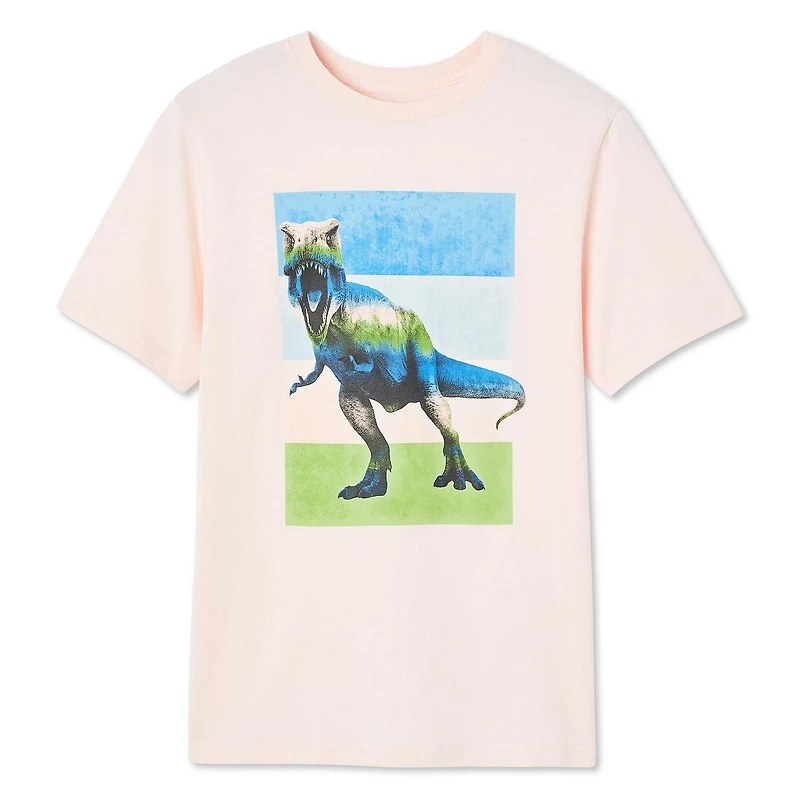 T-shirt avec imprimé graphique George pour garçons Tailles TP–TG
