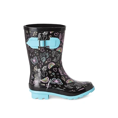 George Girls' Rubber Rain Boots