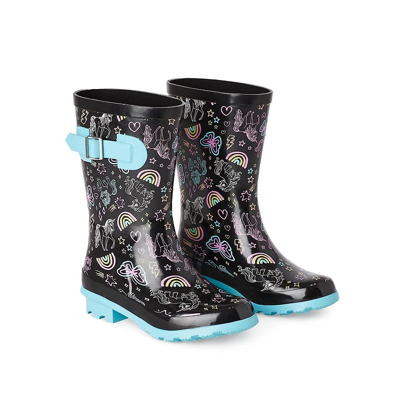 George Girls' Rubber Rain Boots