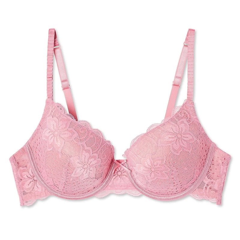 Soutien-gorge à coques en dentelle George pour femmes Tailles 34B-40D