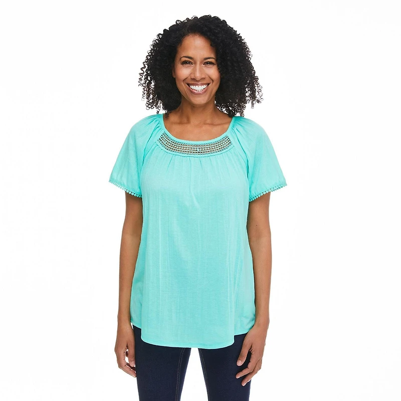 Haut avec garniture crochetée Penmans pour femmes