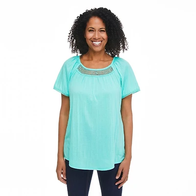 Haut avec garniture crochetée Penmans pour femmes