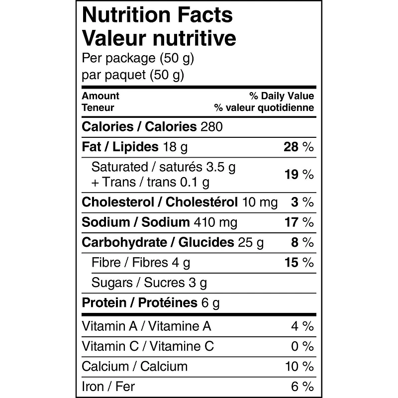 Smartfood White Cheddar flavour seasoned popcorn, 50GM