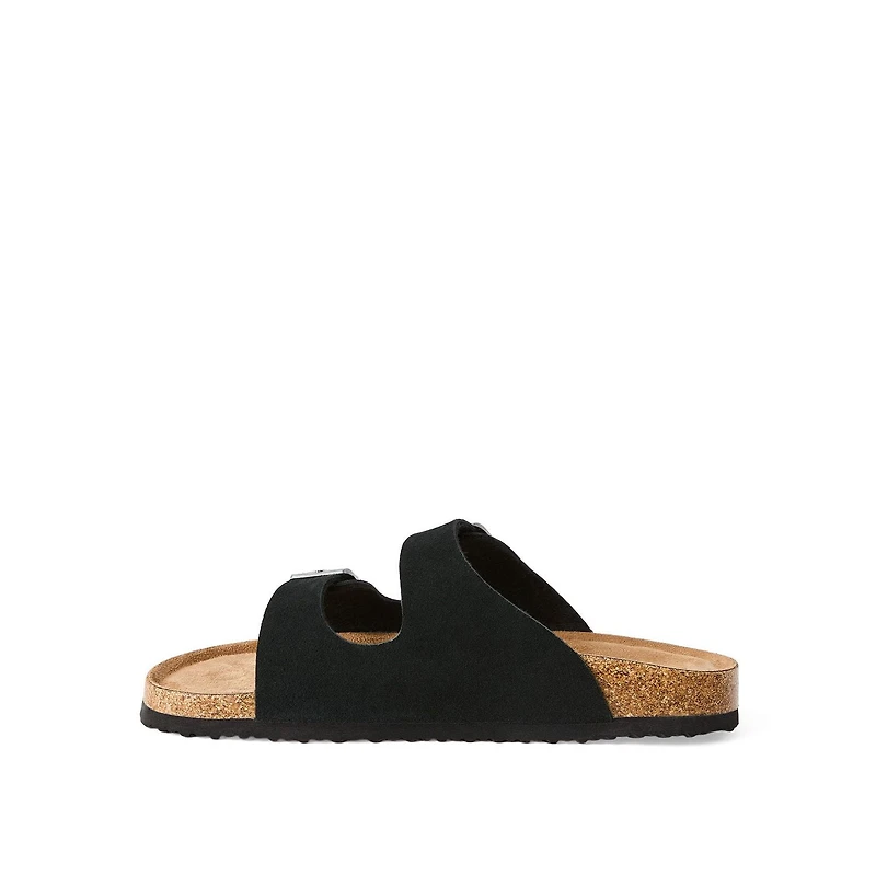 Time and Tru Women's Double Buckled Sandals