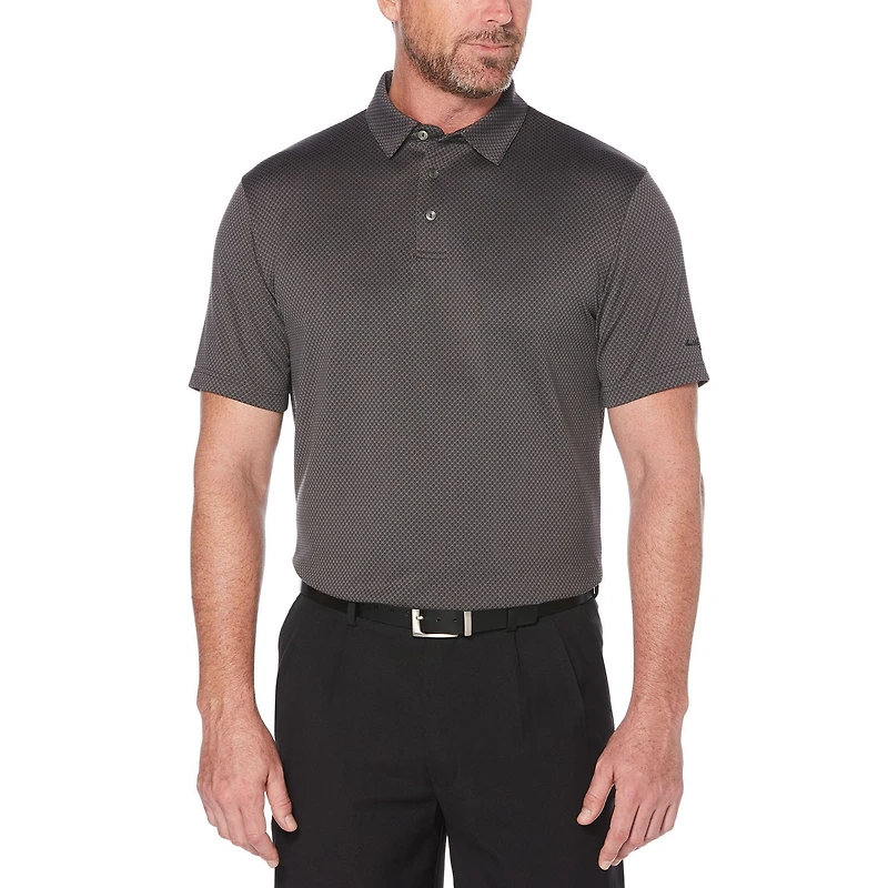Polo à manches courtes géométrique Jacquard de Ben Hogan Performance pour hommes