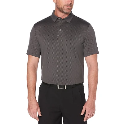 Polo à manches courtes géométrique Jacquard de Ben Hogan Performance pour hommes