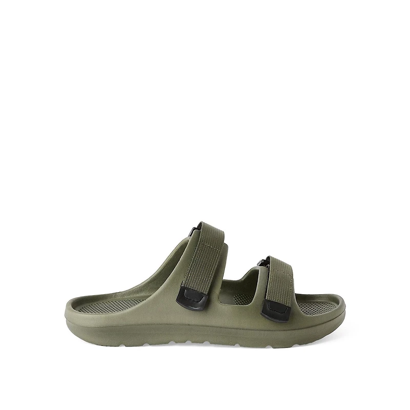 Mules à deux bandes réglables George pour hommes