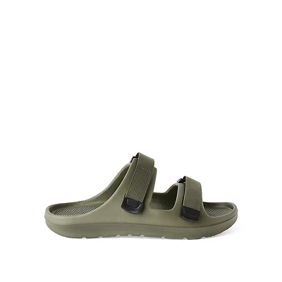 Mules à deux bandes réglables George pour hommes