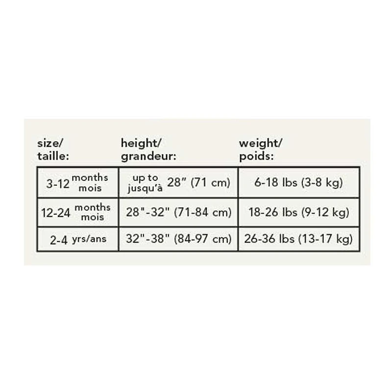George Microfibre Collants Bebes 2pk • 0-12 mois, Pointures 0-3   <br>• 12-24 mois, Pointures 2-5<br>• 24-36 mois, Pointures 5-8