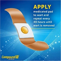 Compound W Wart Remover, One Step Pads - Salicylic Acid, 14 Medicated Pads