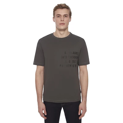 T-shirt à manches courtes pour hommes Dark Black