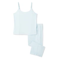 Pyjama 2 pièces avec camisole et pantalon George Plus pour femmes