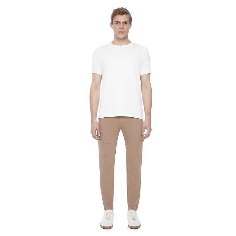 Dark Black Men's Comfort stretch Cargo Pant
