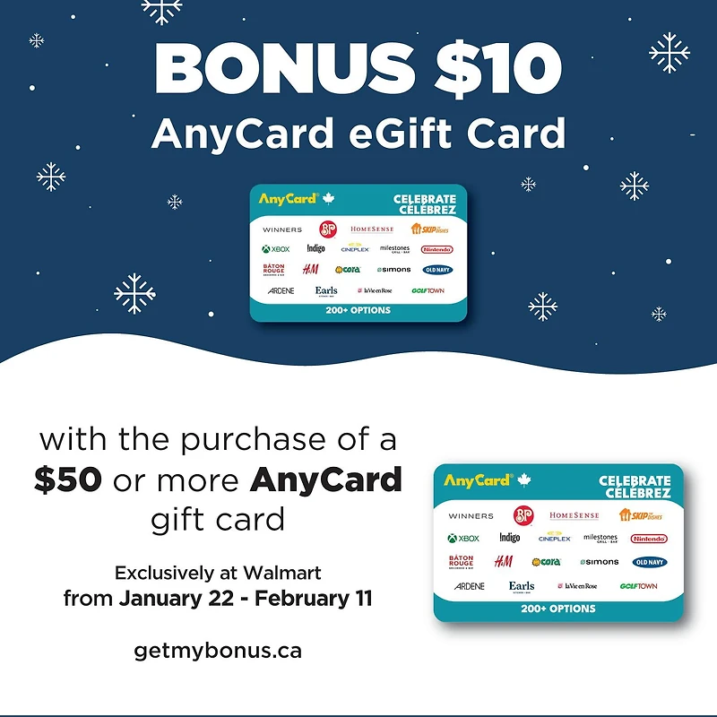 Any Card Dine $50 eGift Card (Email Delivery)