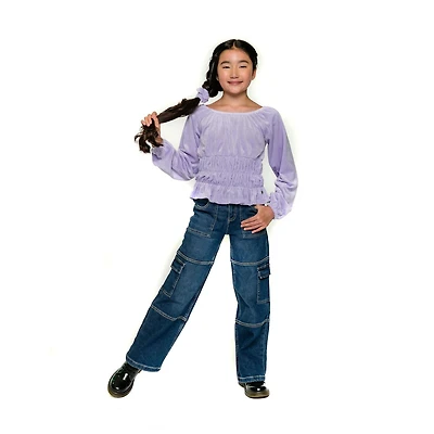 Justice Girls Precious Cargo Jeans