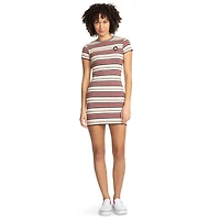 AIRWALK FEMME ROBE CÔTELÉE RAYÉE