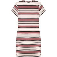 AIRWALK FEMME ROBE CÔTELÉE RAYÉE