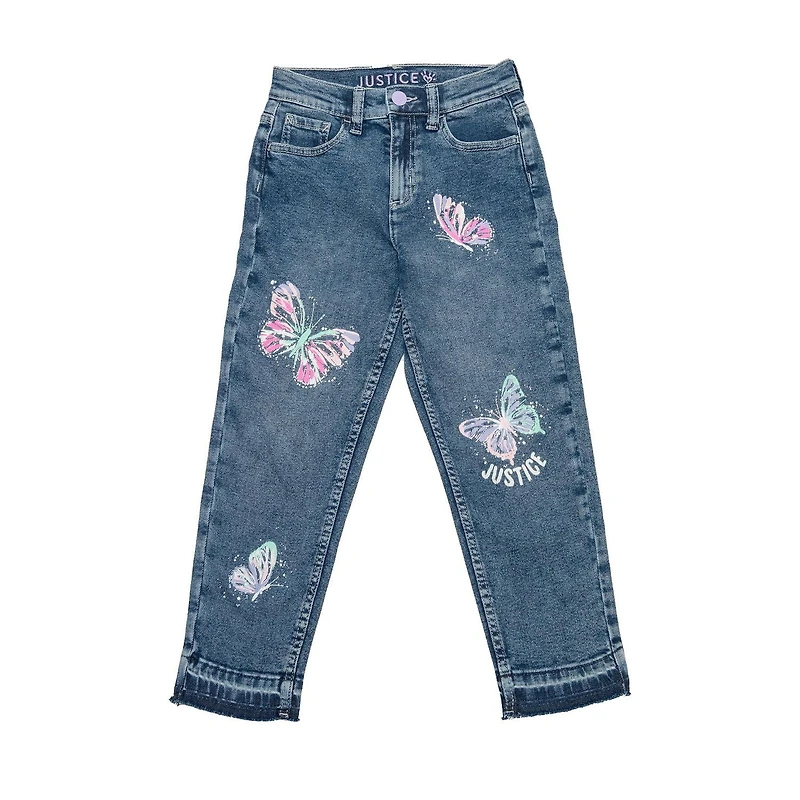 Justice Girls Butterfly Jeans