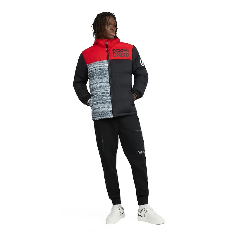 Ecko Unltd Veste Puffer Color Block pour hommes
