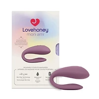 Vibromasseur à succion Lovehoney mon ami Pleasure Rose, rouge