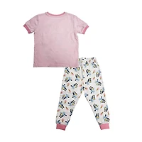 Bluey Toddler Girls Ice Cream 2 Piece Sleepwear Set