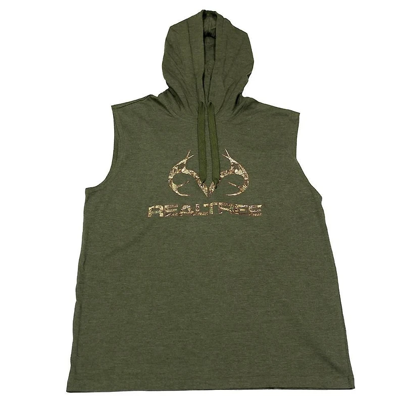 Men's Real Tree Hooded Muscle