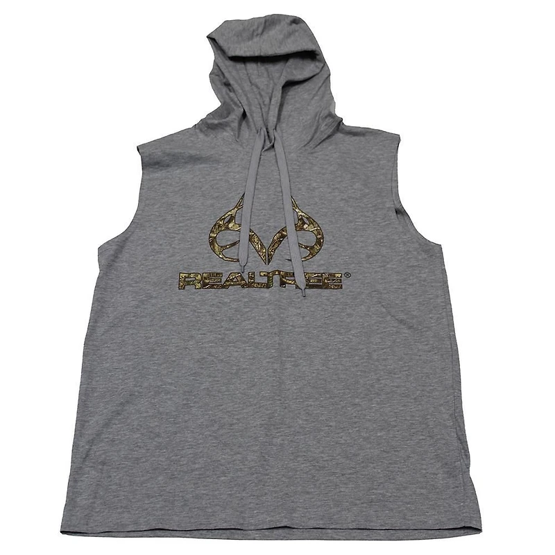 Muscle à capuche Real Tree pour hommes